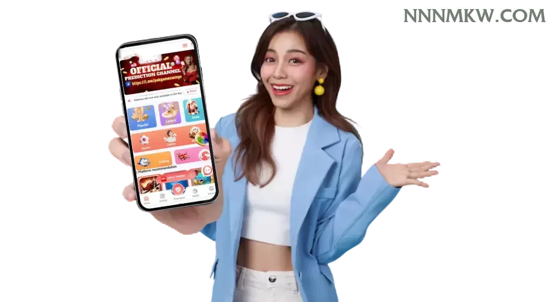 Aplicativo móvel nnnmk para iOS e Android